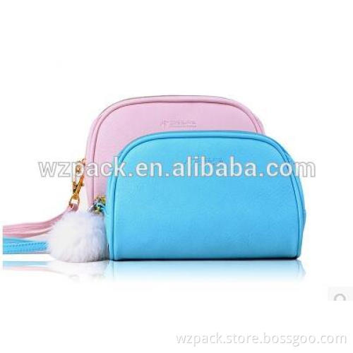 New Style Popular korean style PU mini makeup bag with zipper